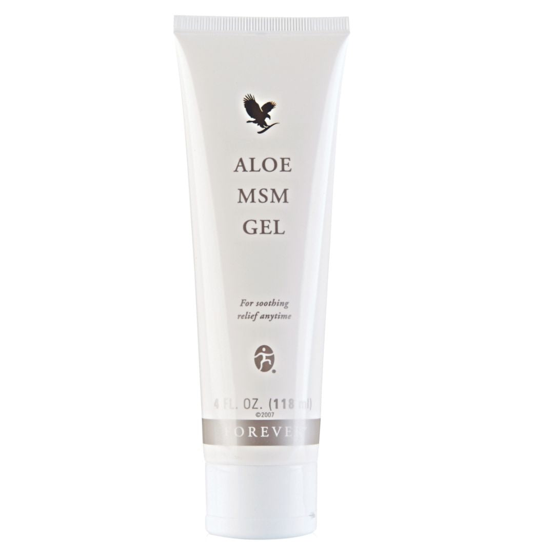 Aloe MSM Gel - Natural Joint and Muscle Relief with Aloe and MSM
