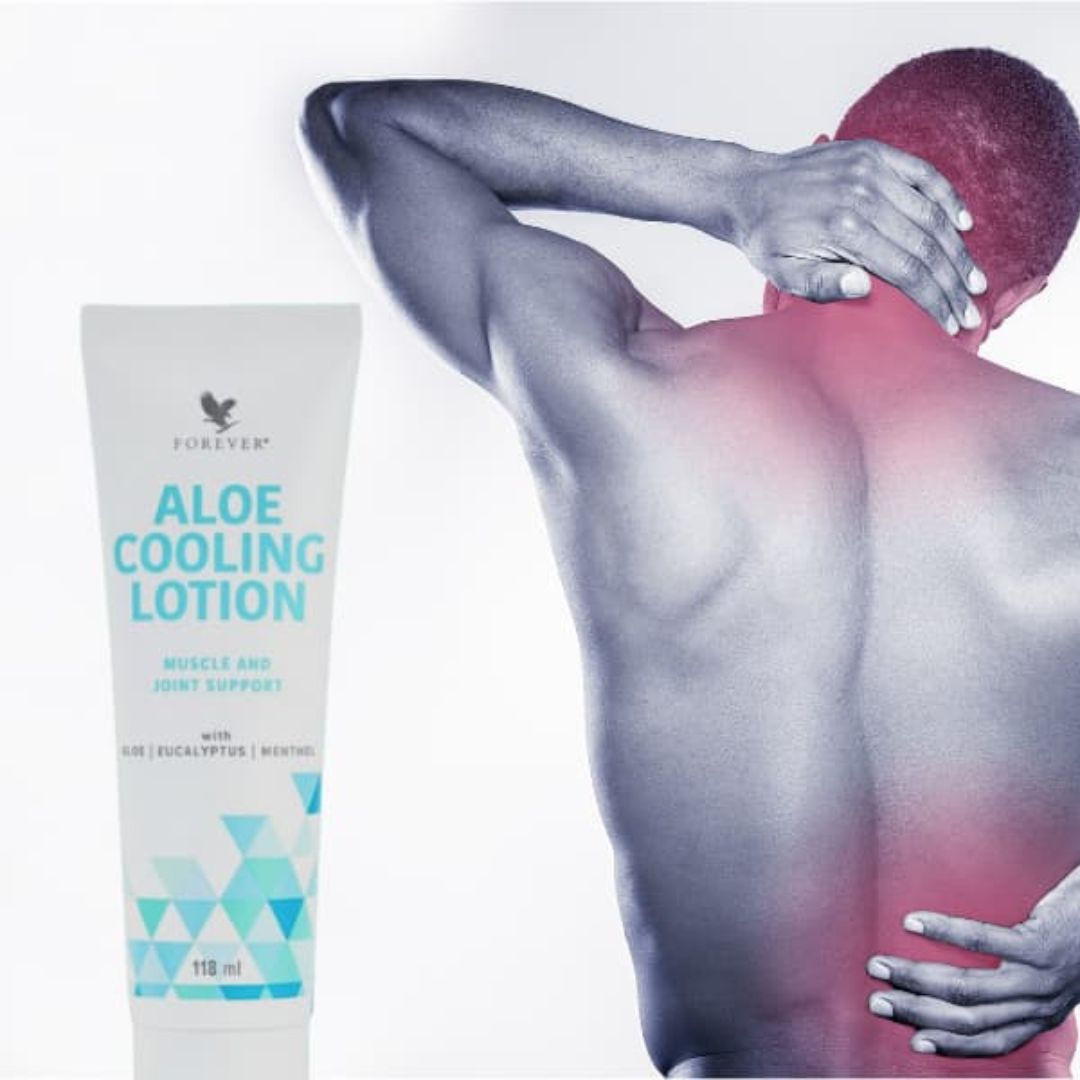 Forever Aloe Cooling Lotion - Cooling Lotion for Muscle Relief and Skin Refreshment