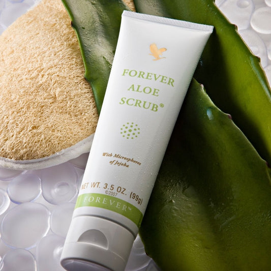 Forever Aloe Scrub - Natural Cleansing and Skin Refreshment Every Day