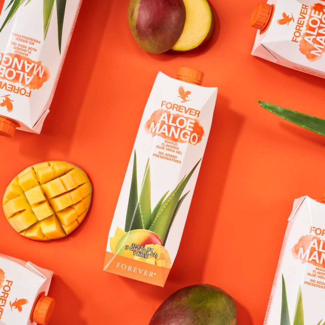 Aloe Mango – The natural power of aloe with a fruity mango taste for your health