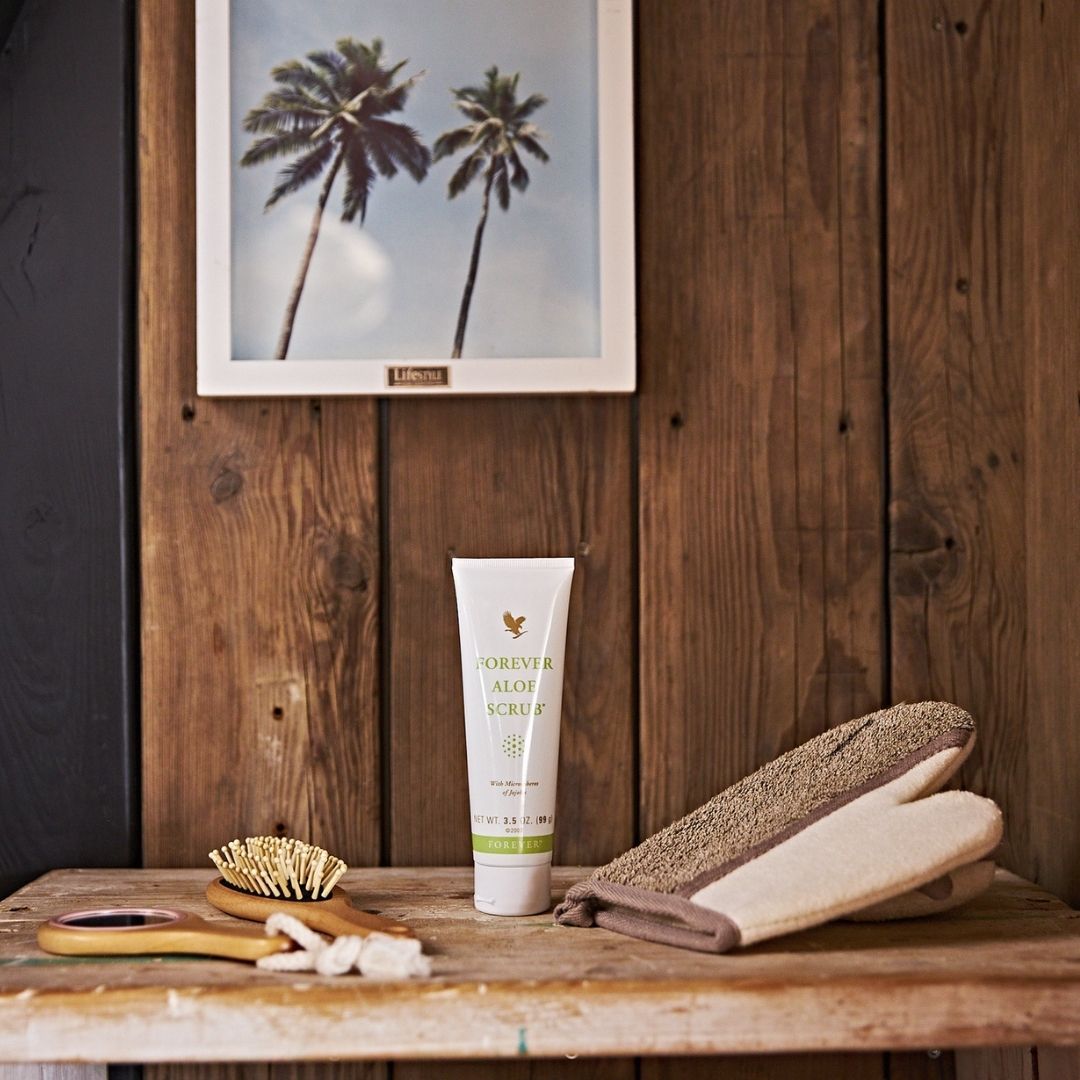 Forever Aloe Scrub - Natural Cleansing and Skin Refreshment Every Day