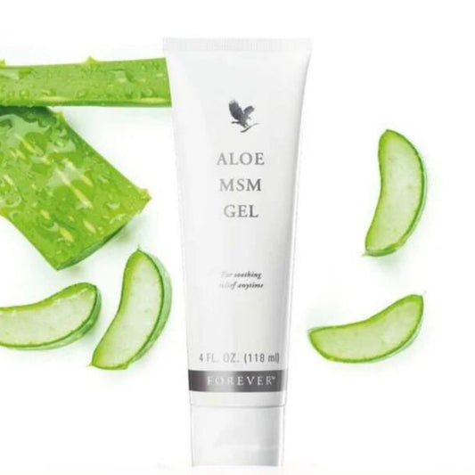 Aloe MSM Gel - Natural Joint and Muscle Relief with Aloe and MSM