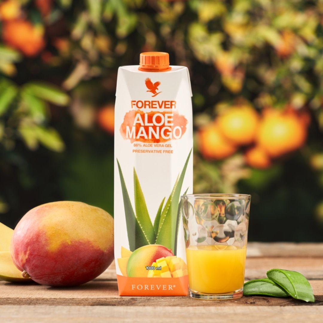 Aloe Mango – The natural power of aloe with a fruity mango taste for your health