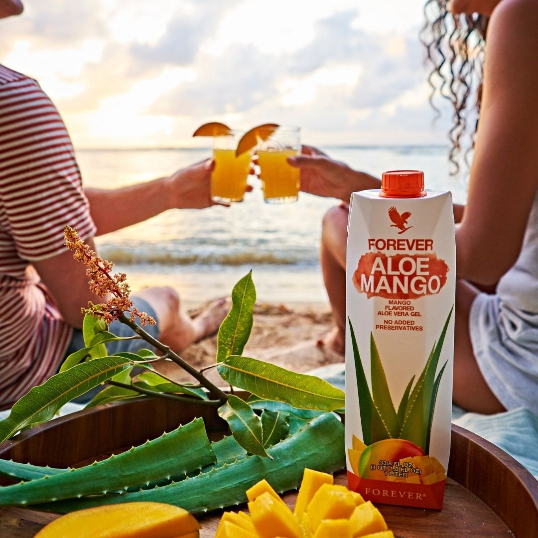 Aloe Mango – The natural power of aloe with a fruity mango taste for your health