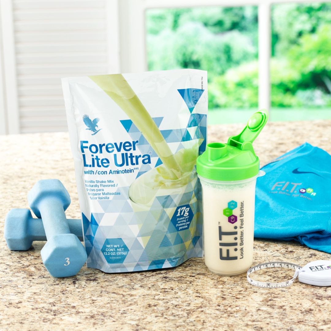 Forever Lite Ultra Vanilla - Nutritional Protein Shake for Health and Vitality