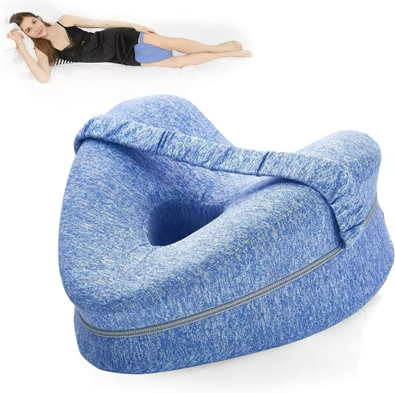 Knee Pillow for Sleeping – Comfortable Sleep and Spinal Relief Every Night!