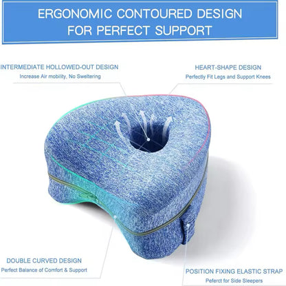 Knee Pillow for Sleeping – Comfortable Sleep and Spinal Relief Every Night!