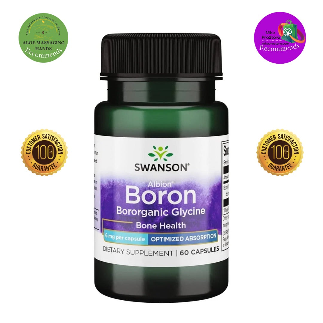 Boron – Natural Support for Your Bones and Hormonal Balance! Daily Supplement for Optimal Health