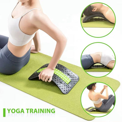 Multifunctional Lumbar Massager – Relief for Your Spine! Perfect for Yoga and Desk Work!