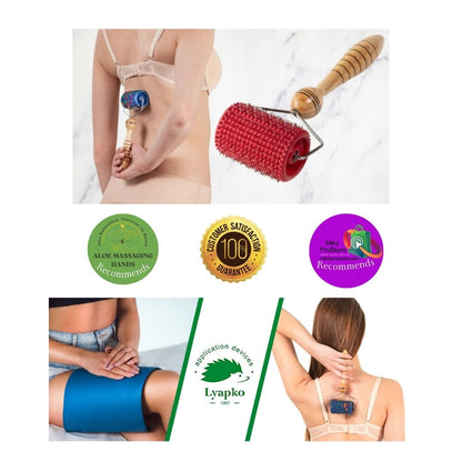 Dr. Lyapko Multi-Needle Roller – Natural Spine Therapy and Relaxation! Daily Pain Relief